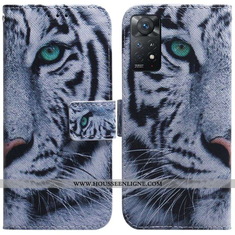 Housse Xiaomi Redmi Note 11 Pro / Note 11 Pro 5G Face de Tigre