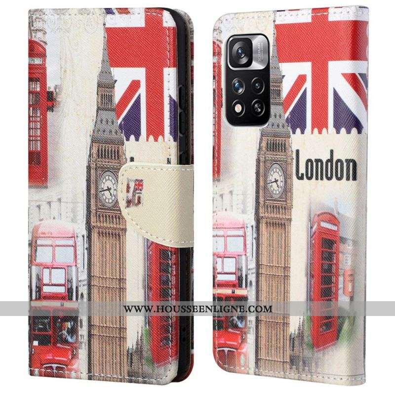 Housse Xiaomi Redmi Note 11 Pro / Note 11 Pro 5G London Life