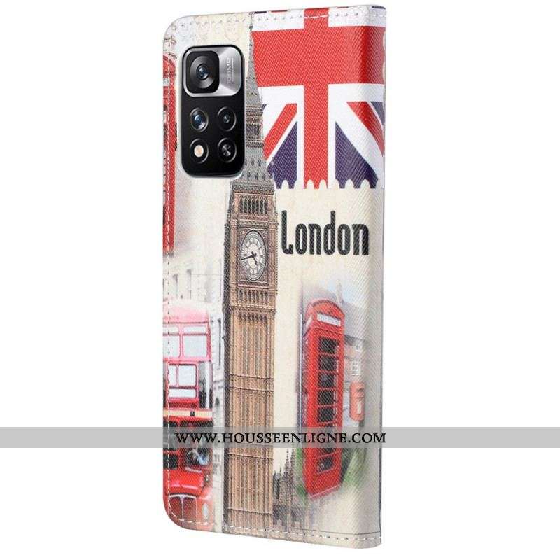 Housse Xiaomi Redmi Note 11 Pro / Note 11 Pro 5G London Life