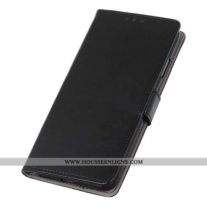 Housse Xiaomi Redmi Note 11 Pro Plus 5G Effet Cuir Brillant