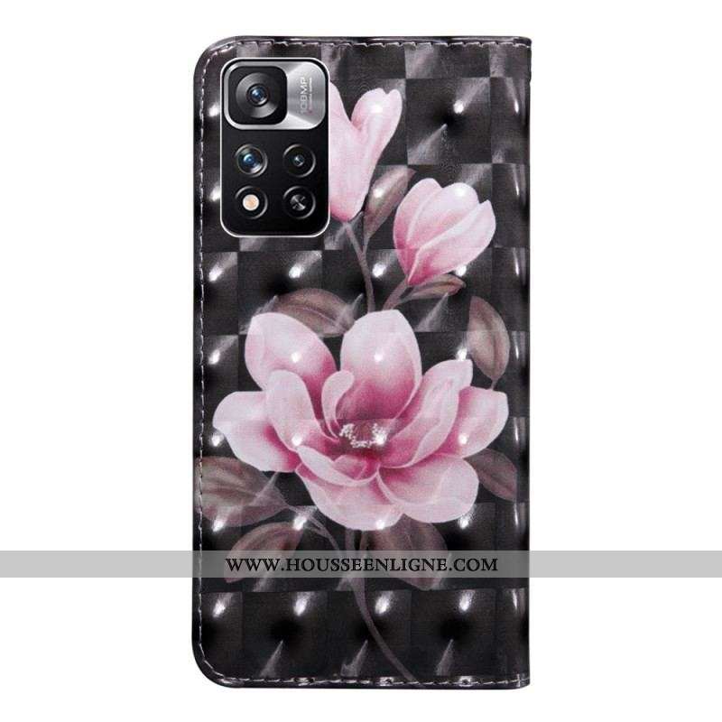 Housse Xiaomi Redmi Note 11 Pro Plus 5G Fleurs Blossom