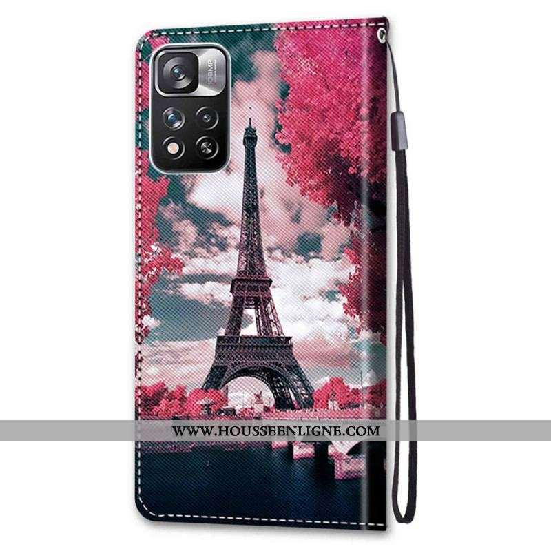 Housse Xiaomi Redmi Note 11 Pro Plus 5G Tour Eiffel