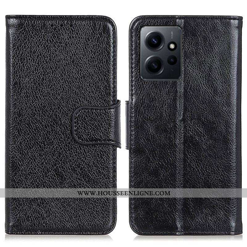 Housse Xiaomi Redmi Note 12 4G Cuir Nappa Fendu