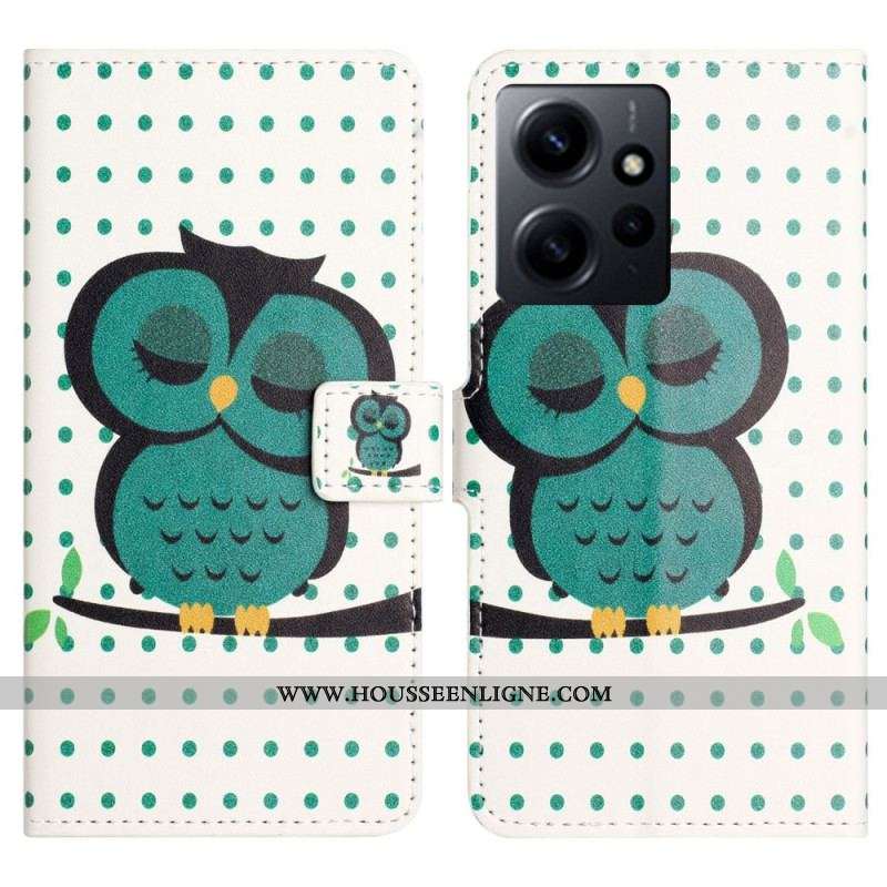 Housse Xiaomi Redmi Note 12 4G Hibou Endormi