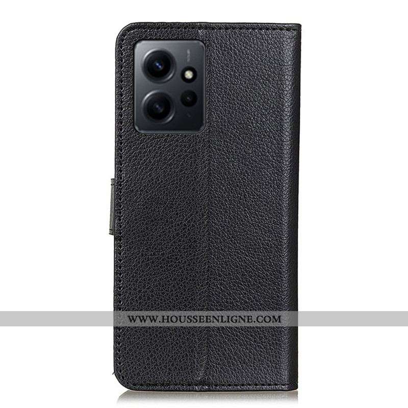 Housse Xiaomi Redmi Note 12 4G Simili Cuir Traditionnel