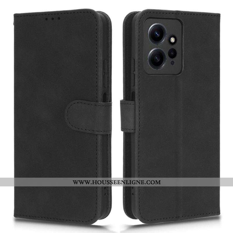 Housse Xiaomi Redmi Note 12 4G Style Cuir Uni