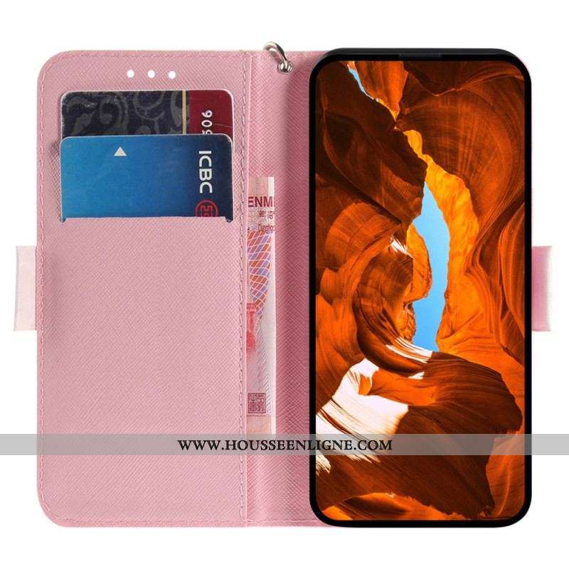 Housse Xiaomi Redmi Note 12/Poco X5 5G Escarpin à Lanière