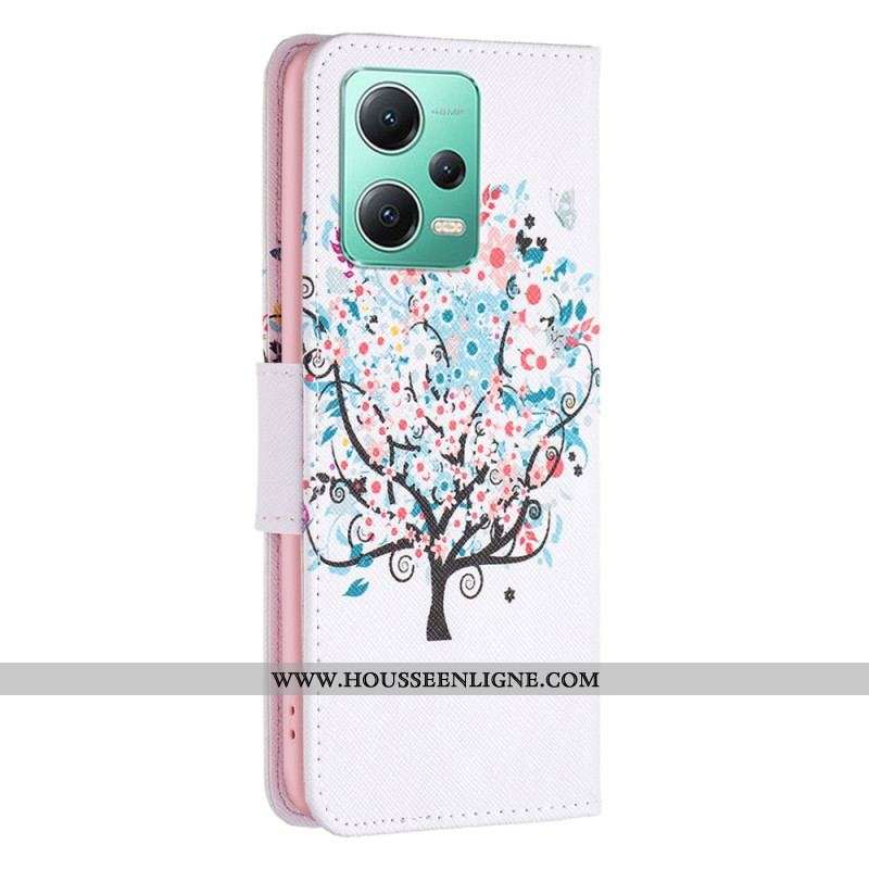 Housse Xiaomi Redmi Note 12/Poco X5 5G Flowered Tree