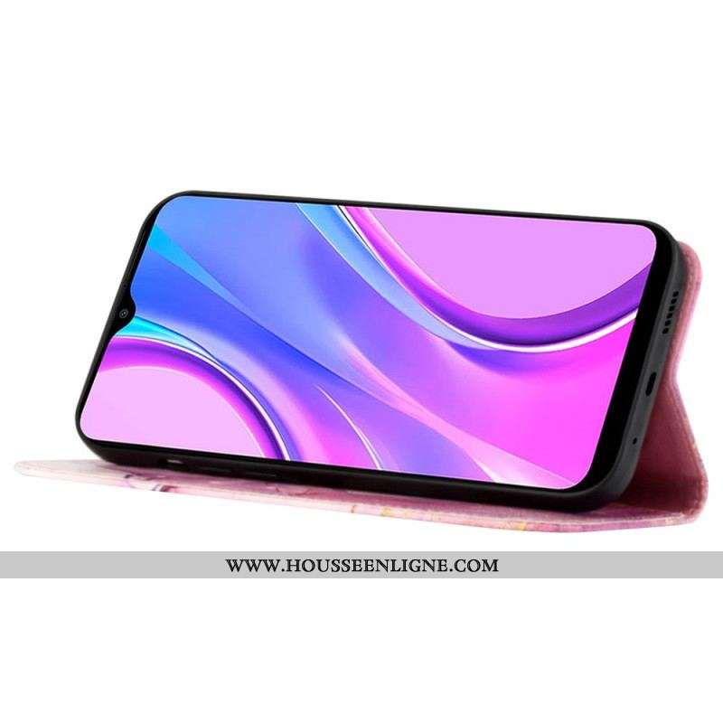 Housse Xiaomi Redmi Note 12/Poco X5 5G Marbre à Bandoulière