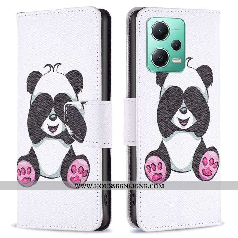 Housse Xiaomi Redmi Note 12/Poco X5 5G Mon Panda