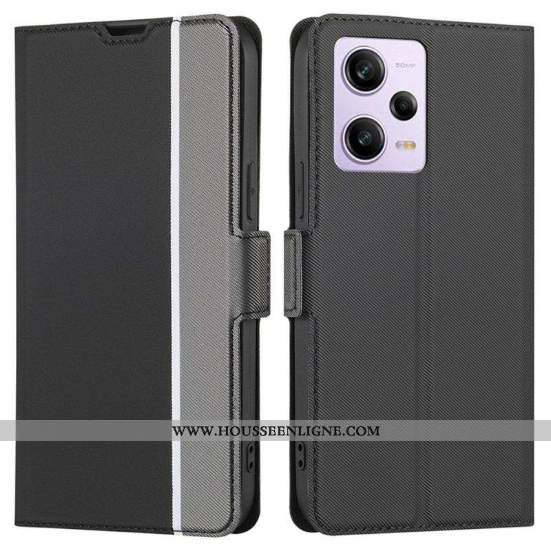 Housse Xiaomi Redmi Note 12 Pro/Poco X5 Pro 5G Fine Bicolore