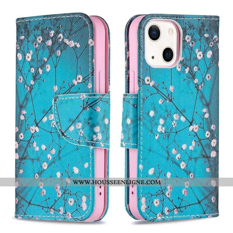 Housse iPhone 13 MIni Brancche Fleurie