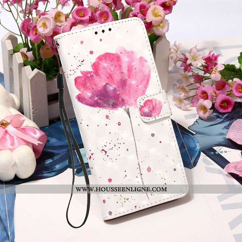 Housse iPhone 13 Mini Coquelicot Aquarelle