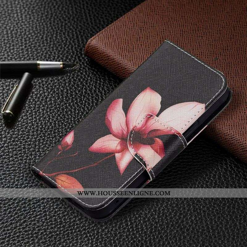 Housse iPhone 13 Mini Fleur Rose