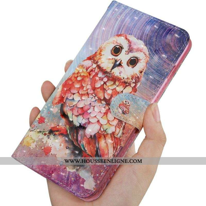 Housse iPhone 13 Mini Light Spot Germain le Hibou