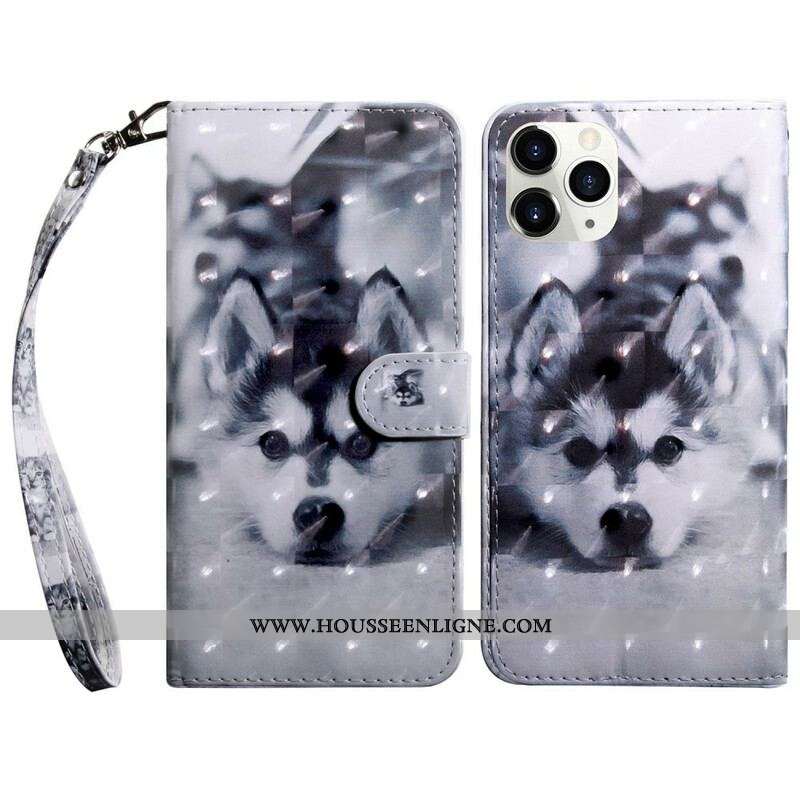 Housse iPhone 13 Mini Light Spot Gustave le Chien