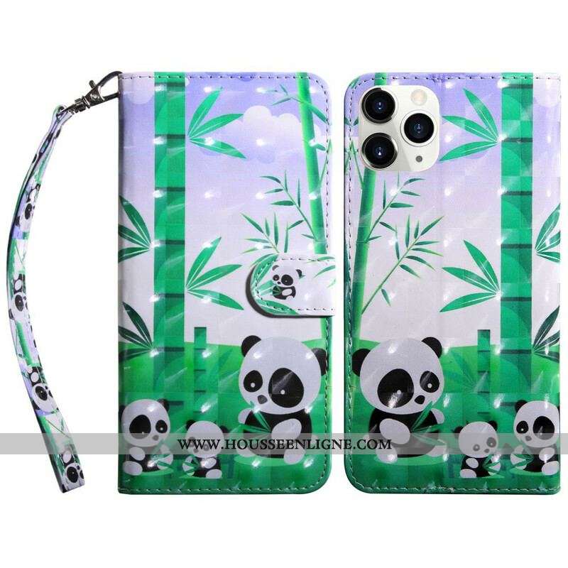 Housse iPhone 13 Mini Light Spot Pandas