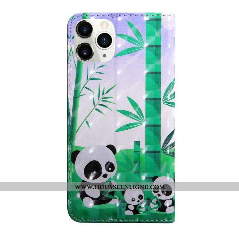 Housse iPhone 13 Mini Light Spot Pandas