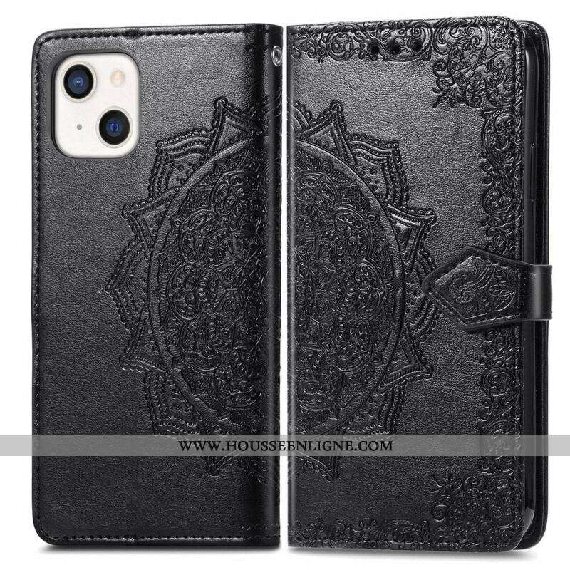 Housse iPhone 13 Mini Mandala Moyen Age