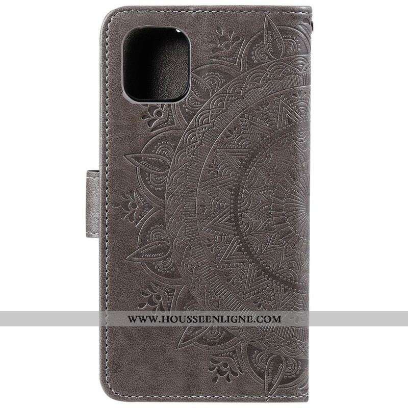 Housse iPhone 13 Mini Mandala Soleil