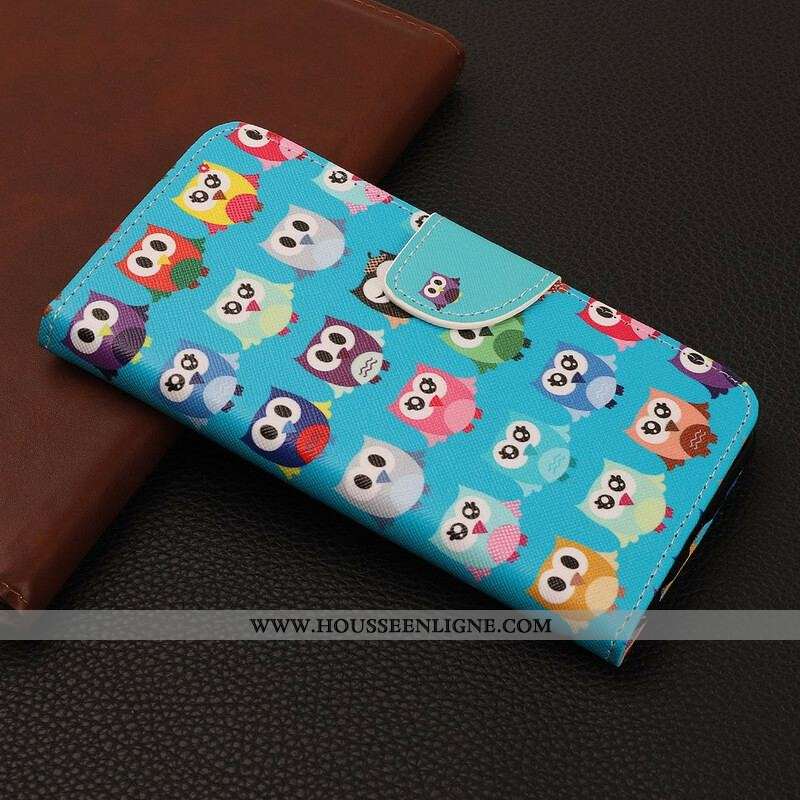 Housse iPhone 13 Mini Multiples Hiboux