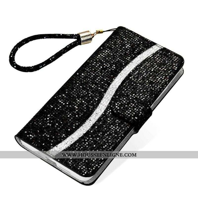 Housse iPhone 13 Mini Paillettes S Design