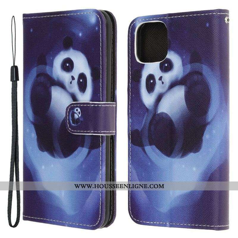 Housse iPhone 13 Mini Panda Space