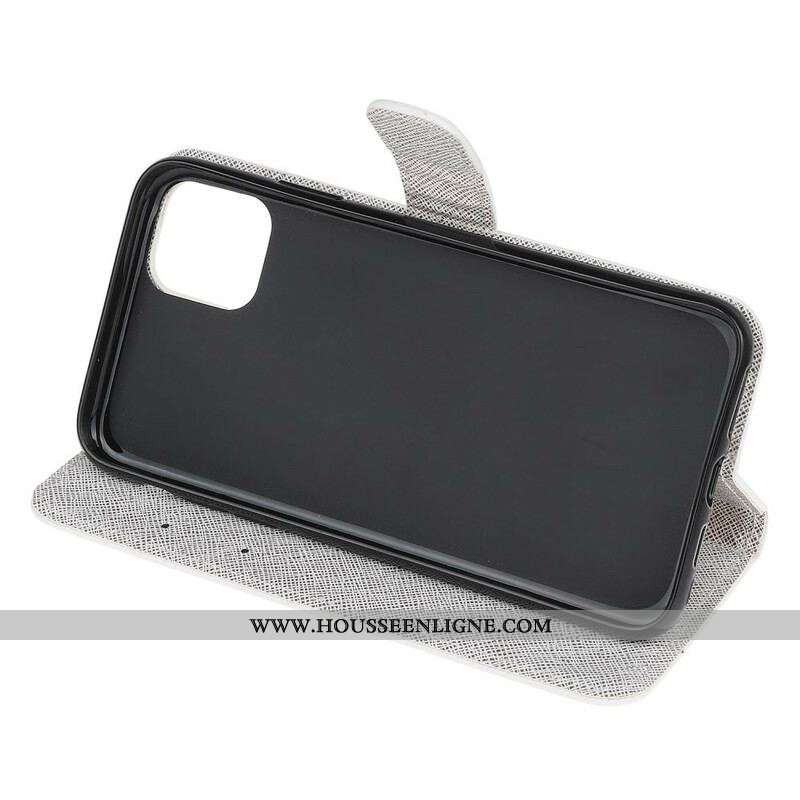 Housse iPhone 13 Mini Plume à Lanière