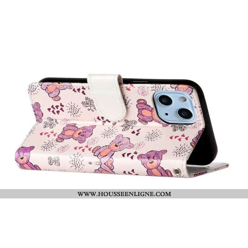 Housse iPhone 13 Mini Que des Oursons