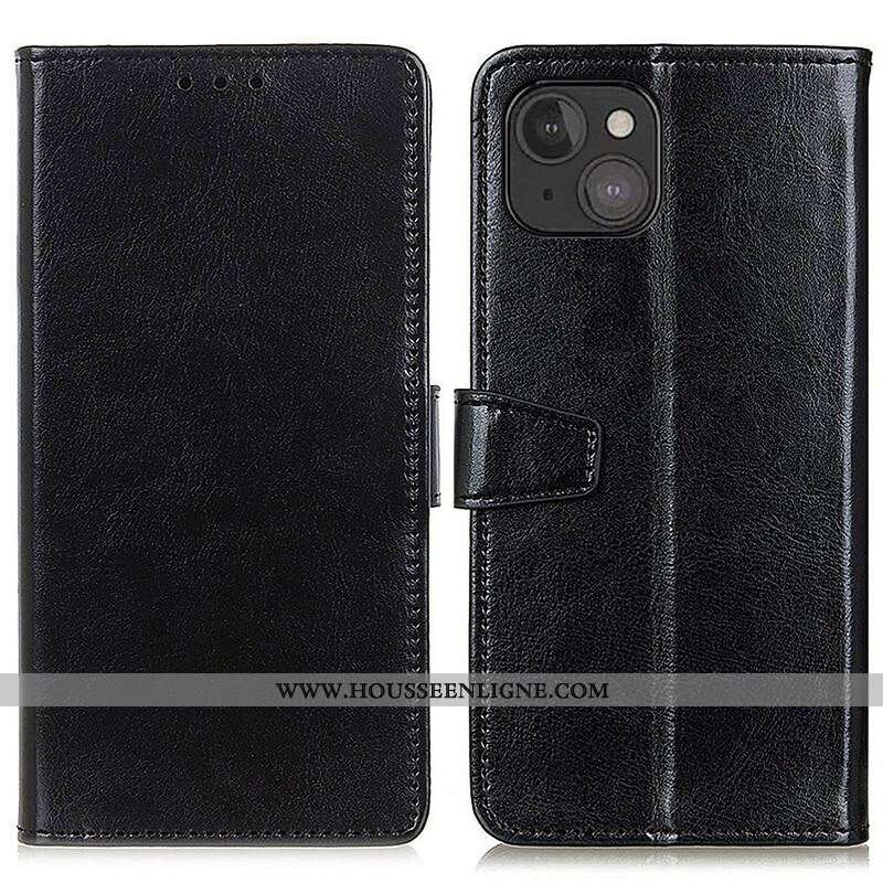 Housse iPhone 13 Mini Simili Cuir Classique