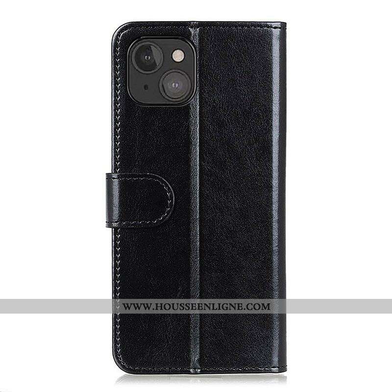 Housse iPhone 13 Mini Simili Cuir Finesse