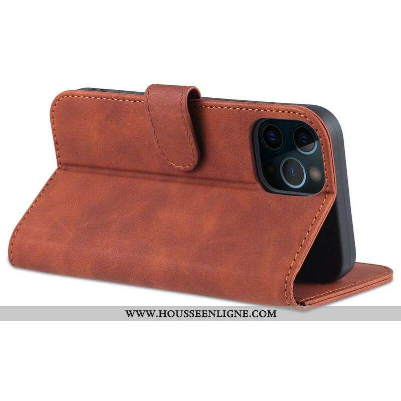 Housse iPhone 13 Pro AZNS Simili Cuir