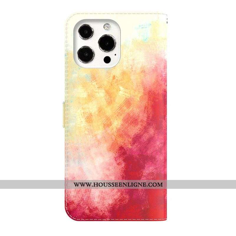 Housse iPhone 13 Pro Aquarelle