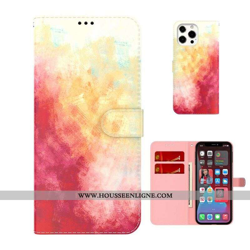 Housse iPhone 13 Pro Aquarelle