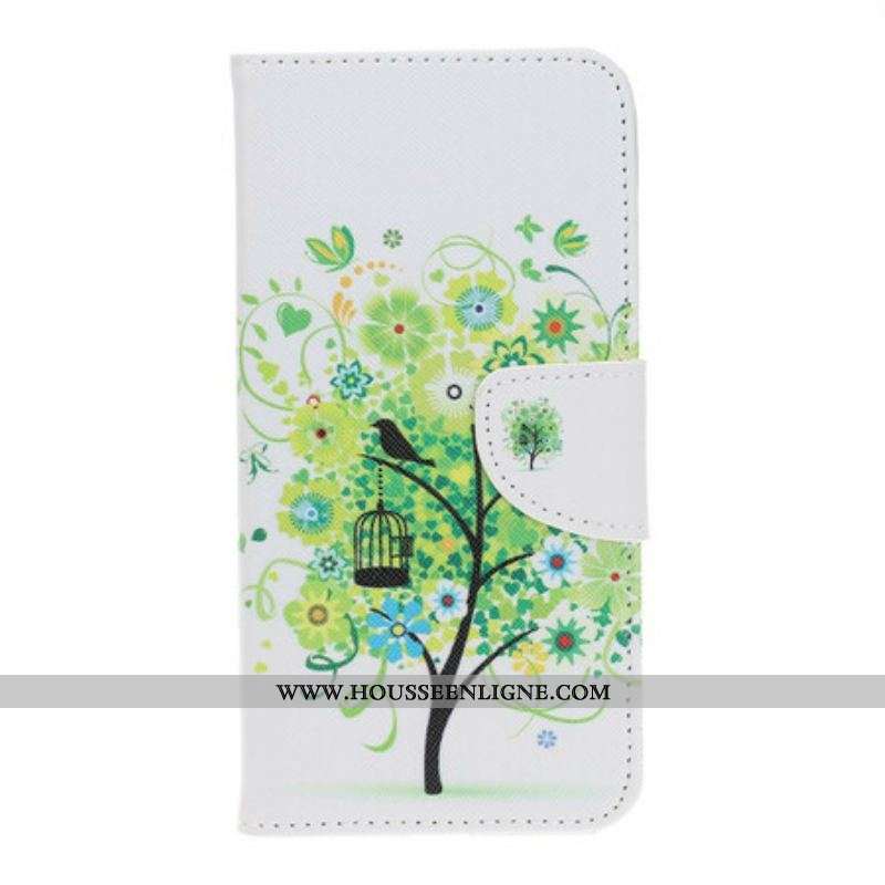 Housse iPhone 13 Pro Arbre Fleuri