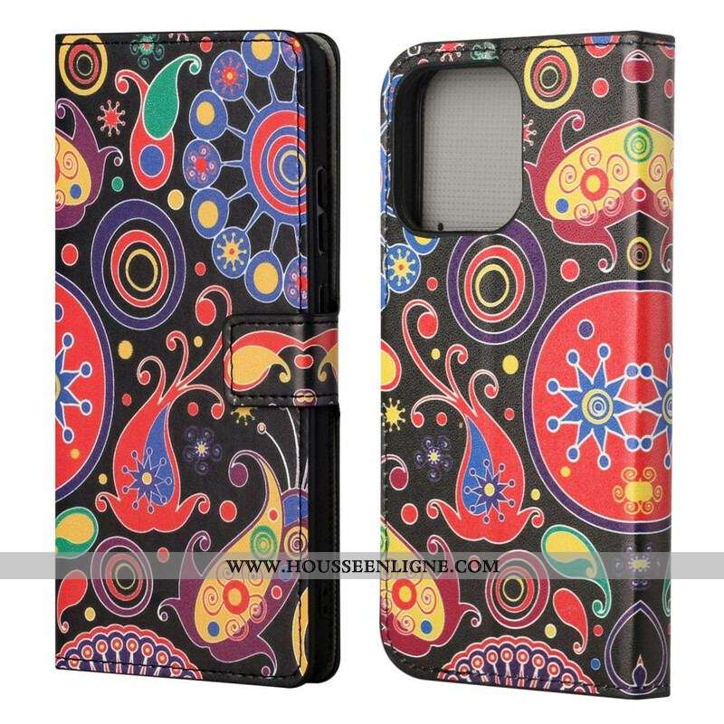 Housse iPhone 13 Pro Design Galaxie