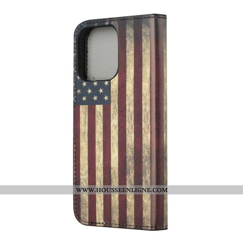 Housse iPhone 13 Pro Drapeau USA