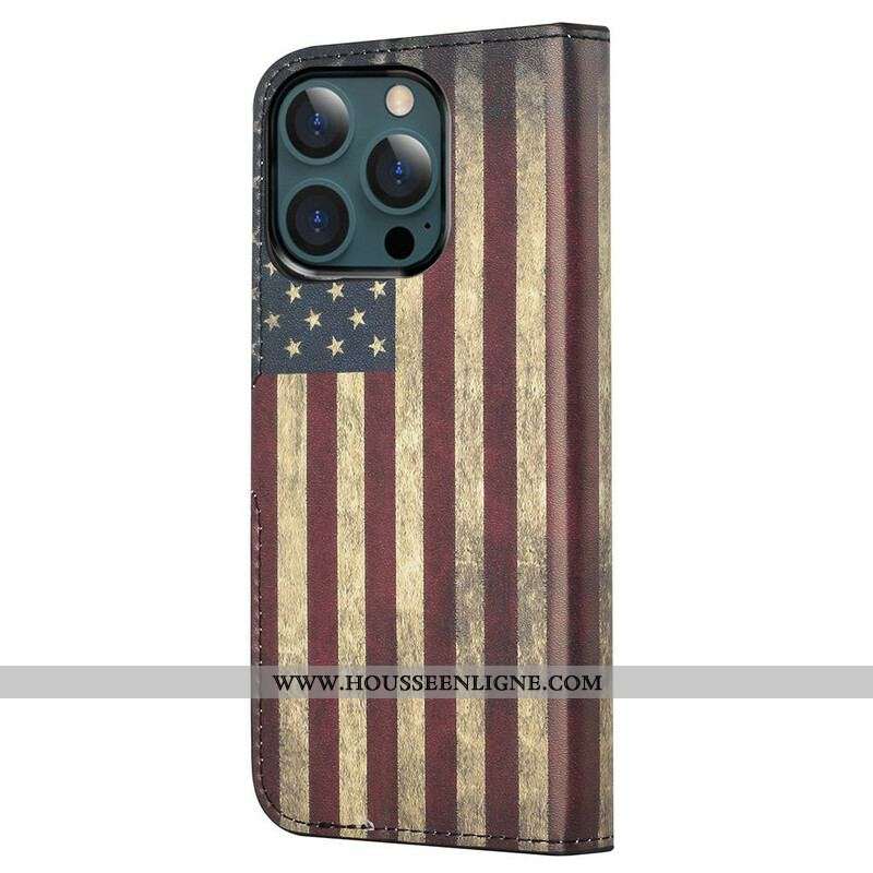 Housse iPhone 13 Pro Max Drapeau USA