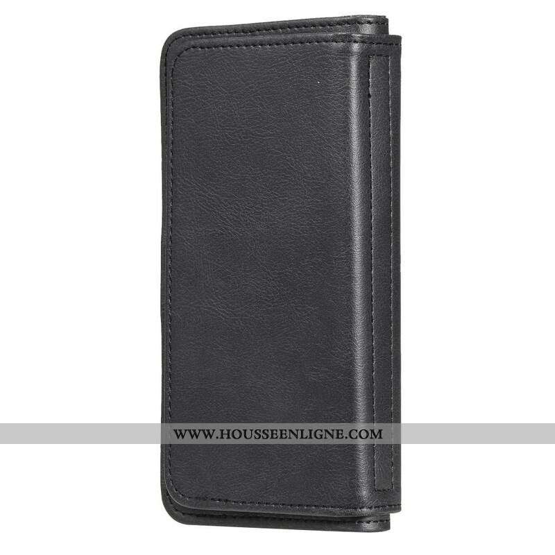 Housse iPhone 13 Pro Multi-fonctions 10 Porte-Cartes