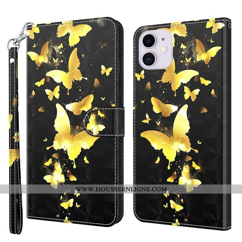 Housse iPhone 13 Pro Papillons