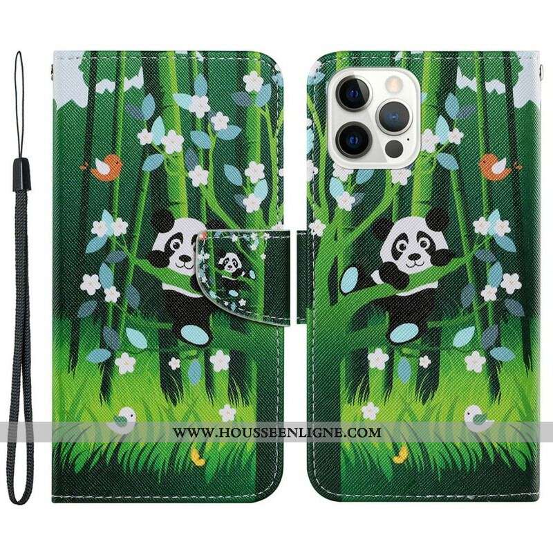 Housse iPhone 13 Pro Promenade de Panda