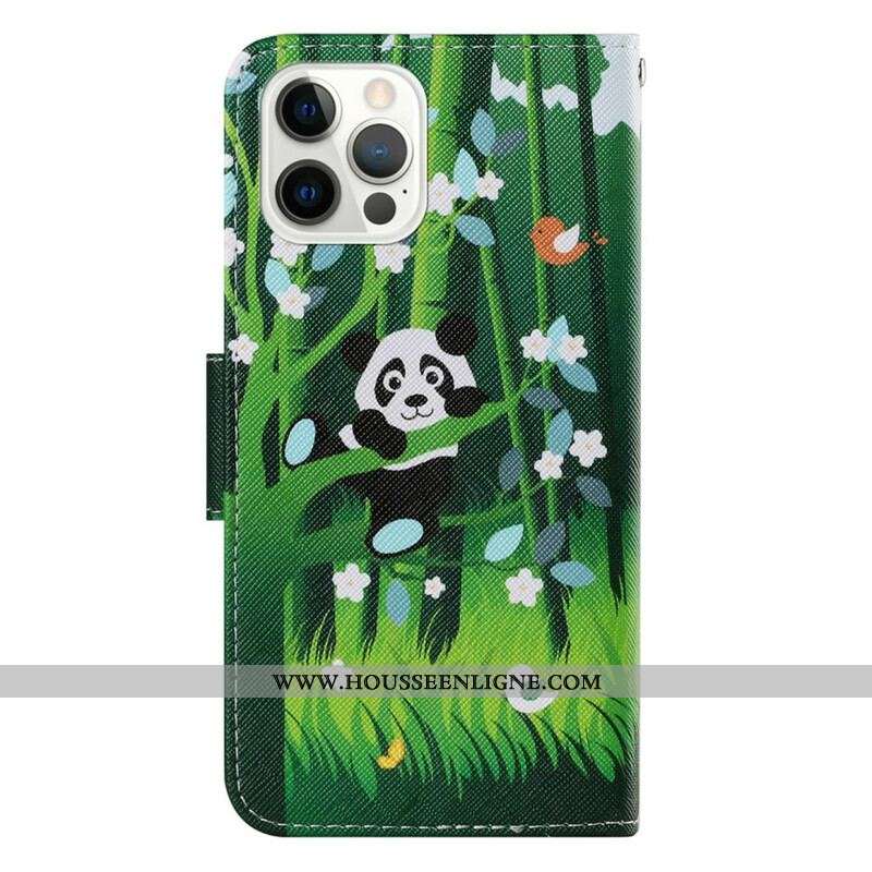 Housse iPhone 13 Pro Promenade de Panda