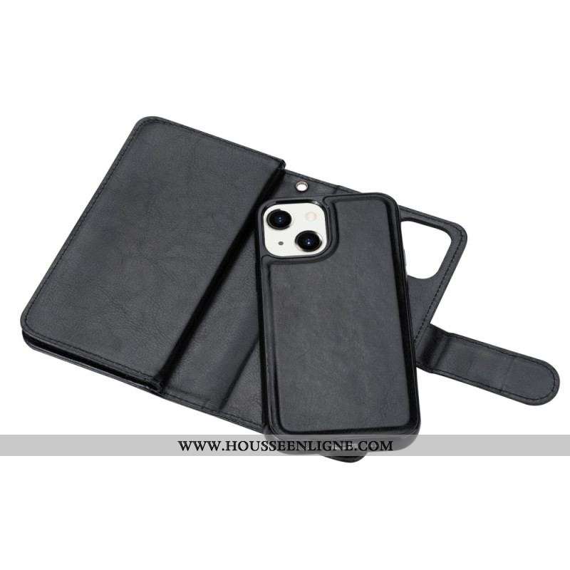 Housse iPhone 14 Coque Détachable 9 Porte-Cartes