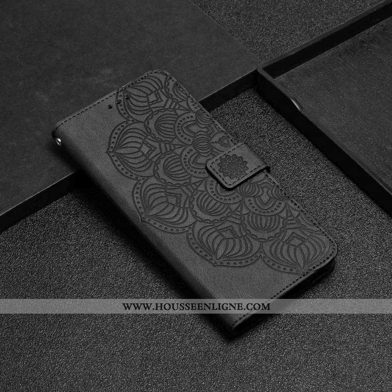 Housse iPhone 14 Mandala à Lanière