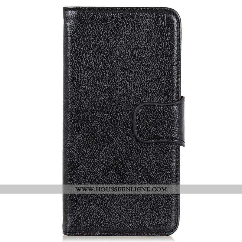 Housse iPhone 14 Plus Cuir Nappa Fendu