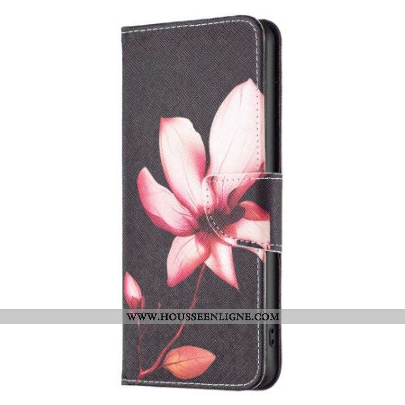 Housse iPhone 14 Pro Max Fleur Rose