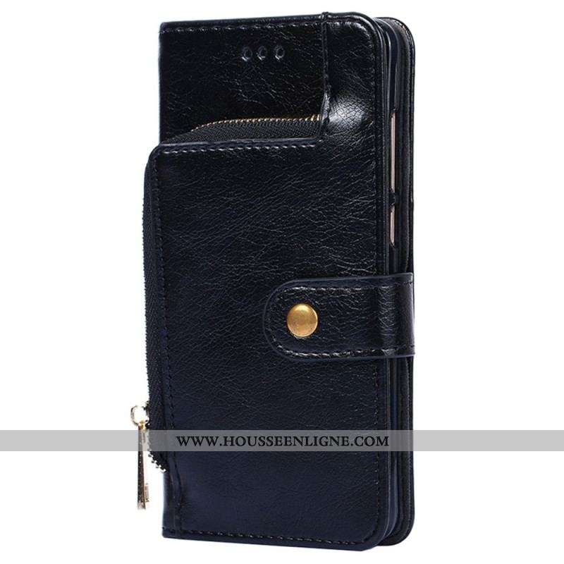 Housse iPhone 14 Pro Porte-Monnaie Zippé