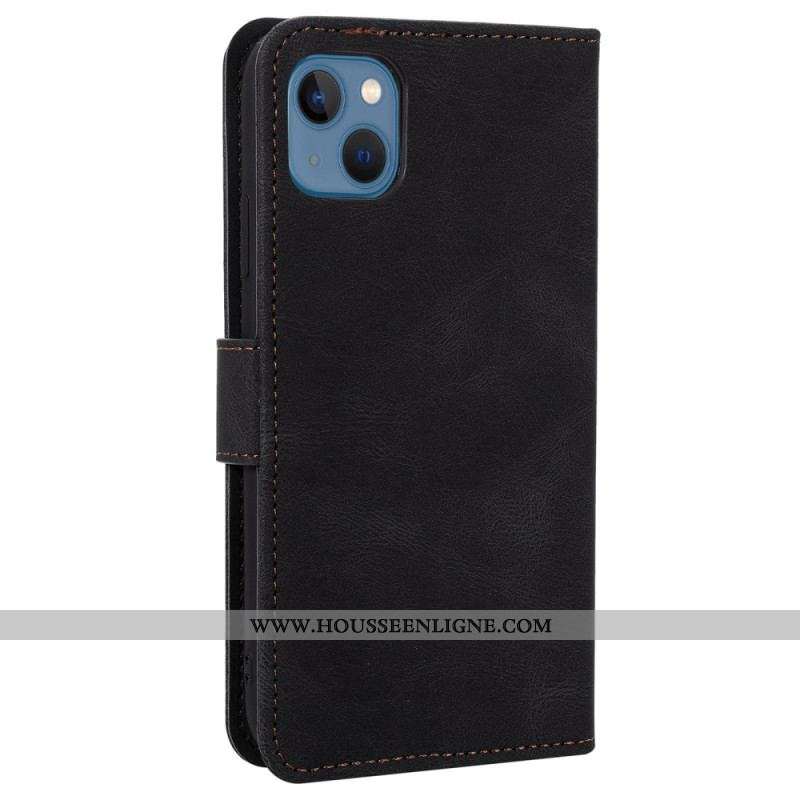 Housse iPhone 14 Skin-Touch Coutures