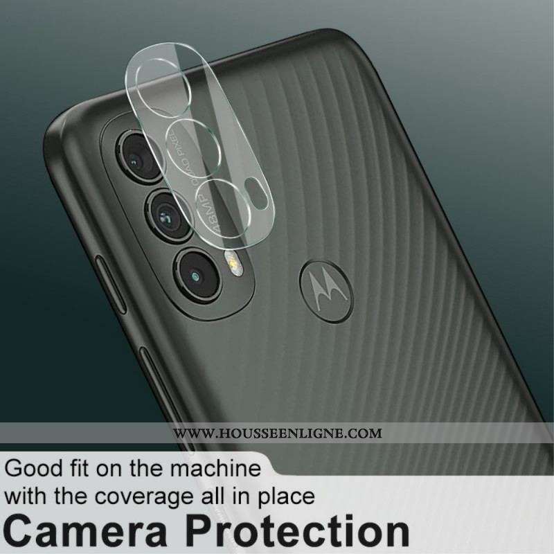 Lentille de Protection IMAK en Verre Trempé pour Moto E40 / E30 / E20