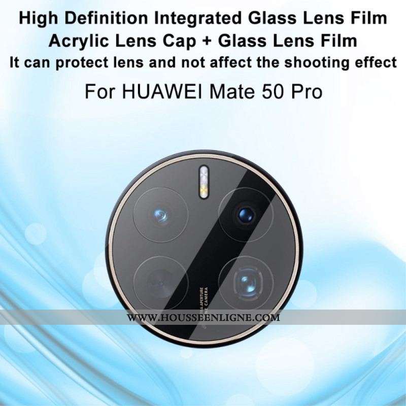 Lentille de Protection en Verre Trempé Huawei Mate 50 Pro